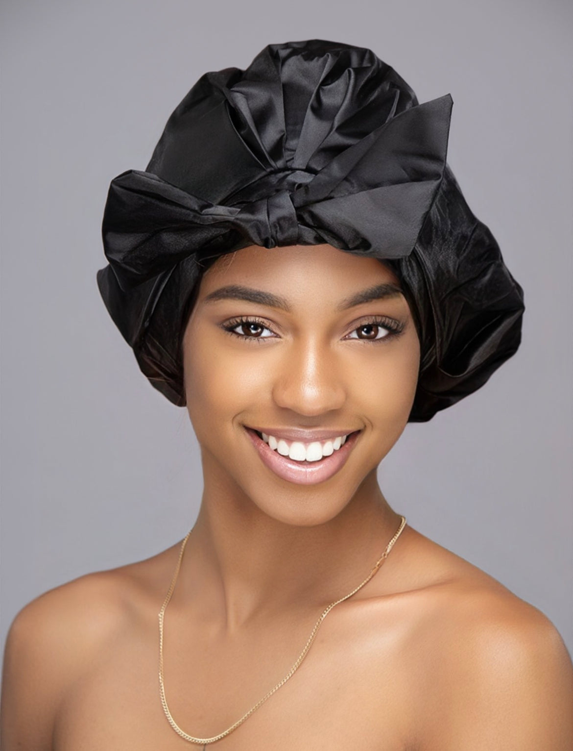 Satin Lined Shower Cap